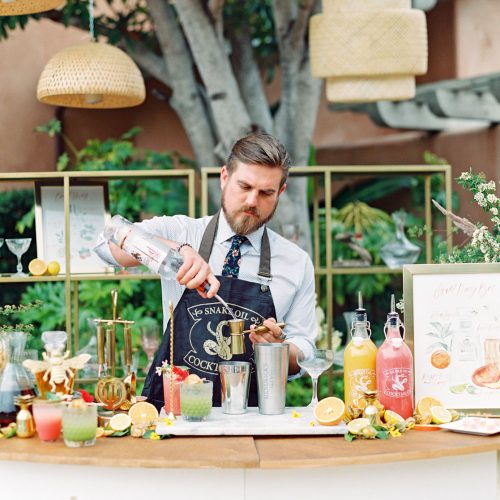 Snake Oil Cocktail Best Mixology - Top Beverage Cateering San Diego and Affordable Mobile Bartending for event catering and weddings